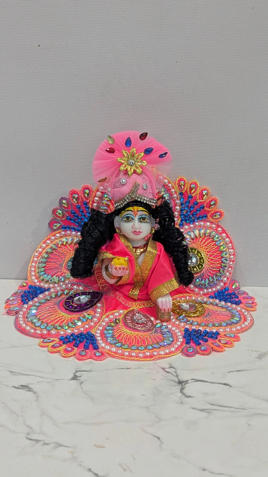 Adorn Your Beloved Laddu Gopal with Our Premium Peacock Design Dresses