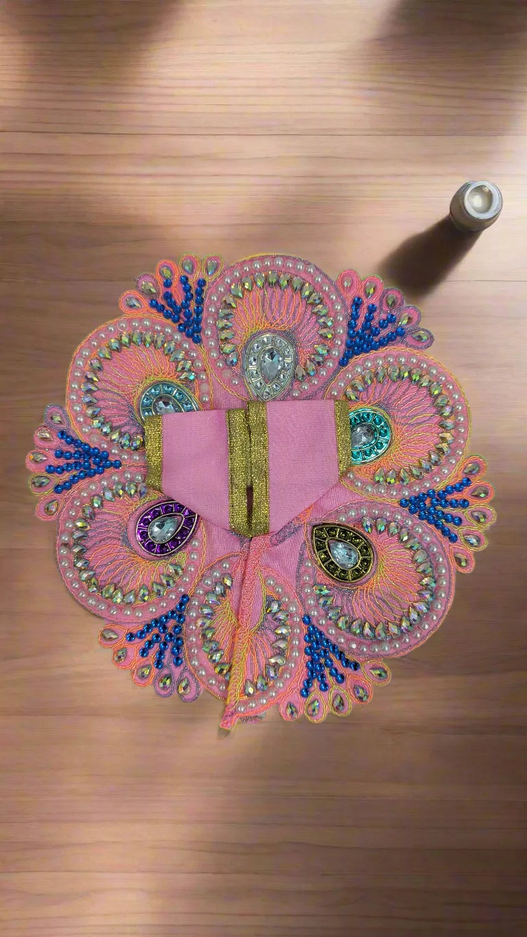 Laddu Gopal Dress Size 4 Premium Design (Dress Only)