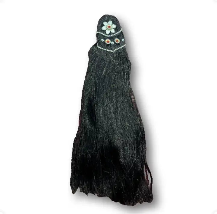 Artificial Hair for 12 Inches Radha Rani Idol (1 Pc)