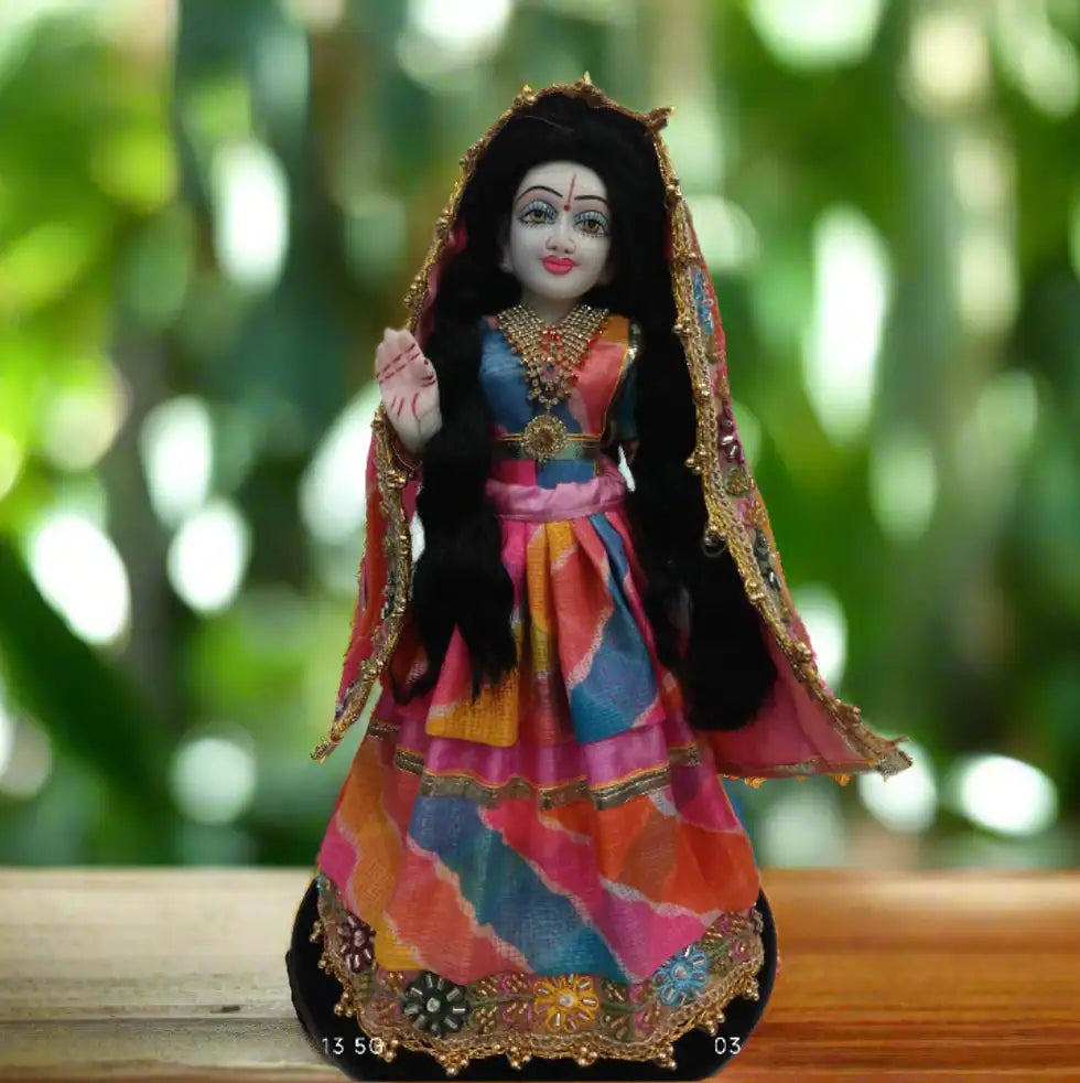 Radha Krishna Idol 12 Inches with Full Sringar