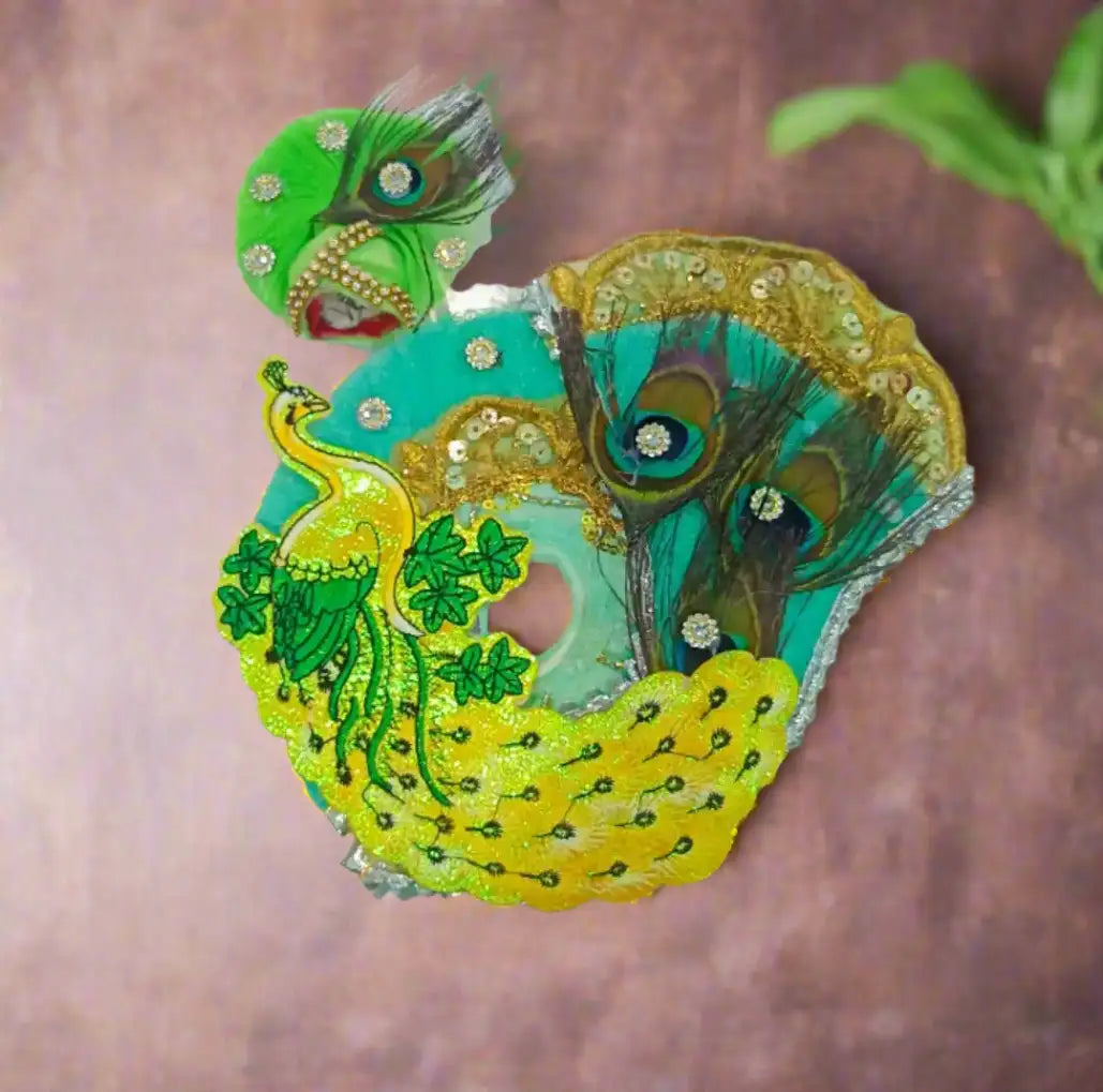 Premium Design Laddu Gopal Dress Size 2-6 With Mukut Combo