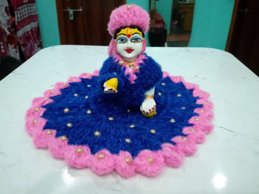 5 Number Gopal Ji, Kanha Ji, Thakur Ji Winter Woolen Dress