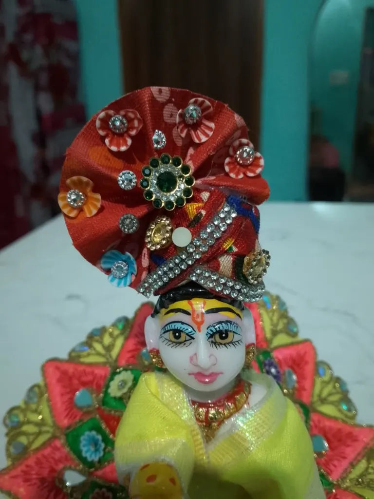Pagdi mukut for Laddu Gopal