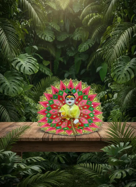 Laddu Gopal Dress Surat Design Size 6 Number