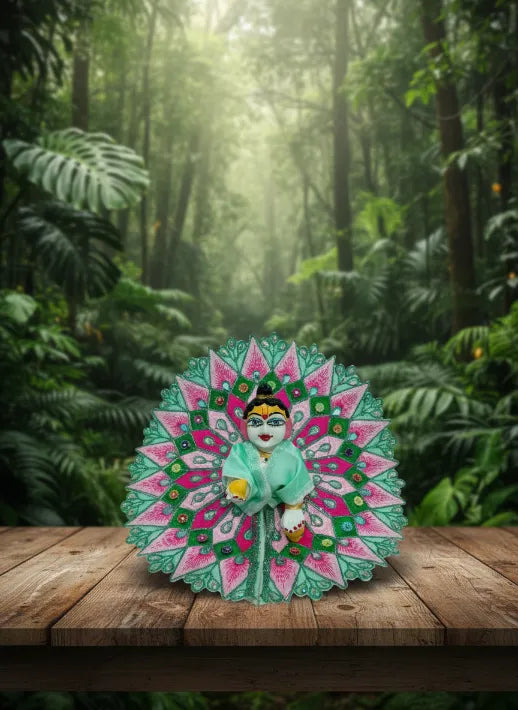 Laddu Gopal Dress Surat Design Size 6 Number