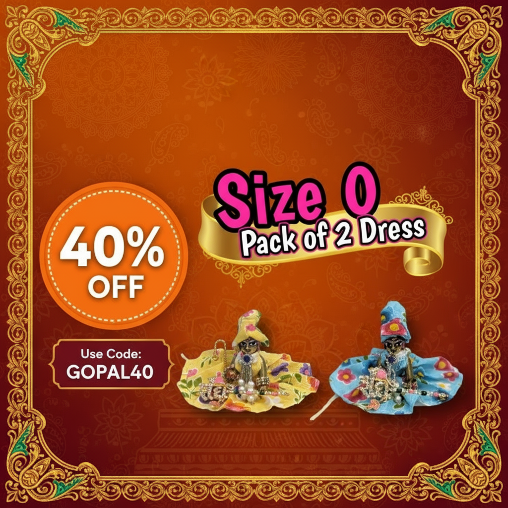 Laddu Gopal Dress 40% OFF Banner