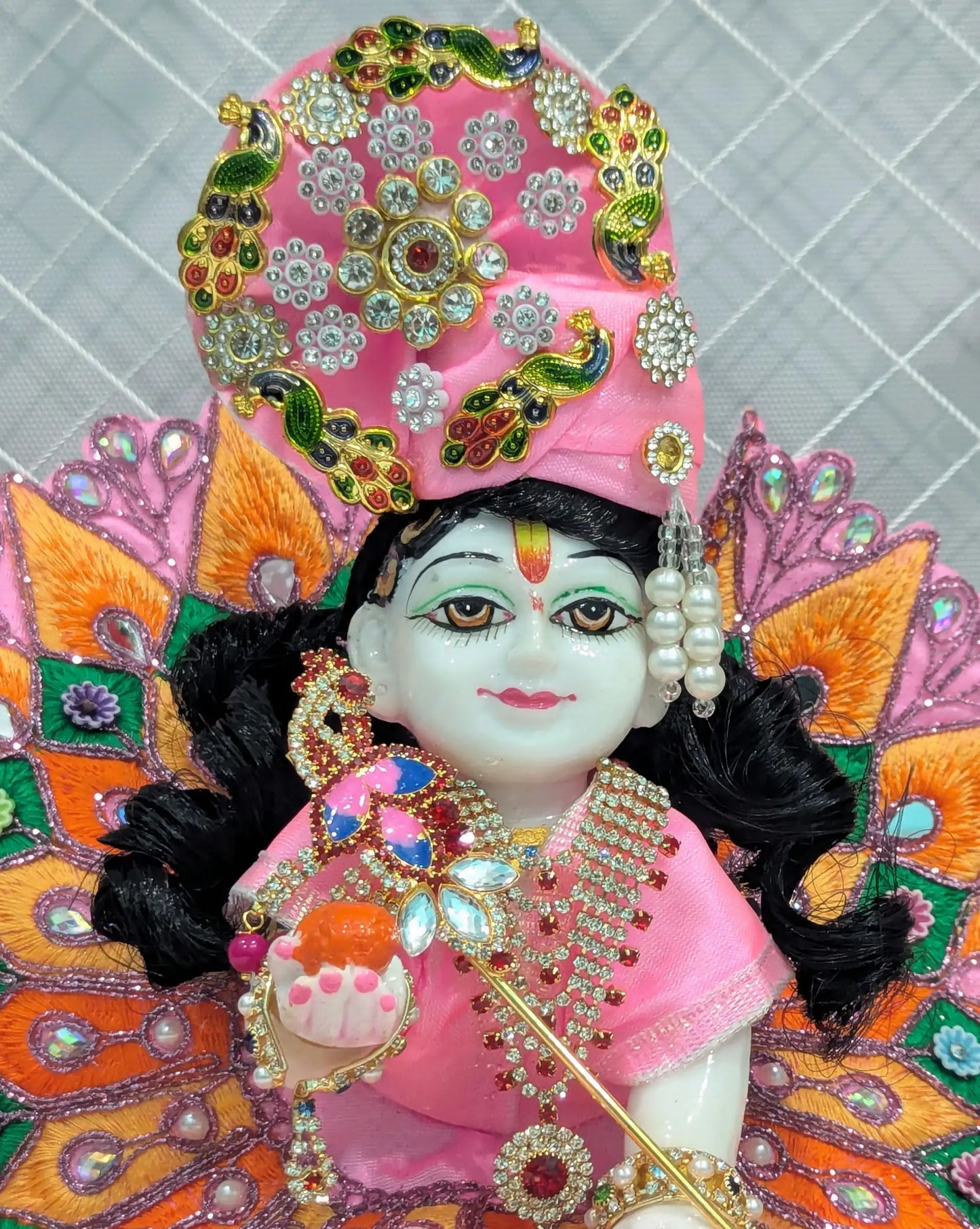 Pagdi for Laddu Gopal Size 4-6 ( Pack of 4)