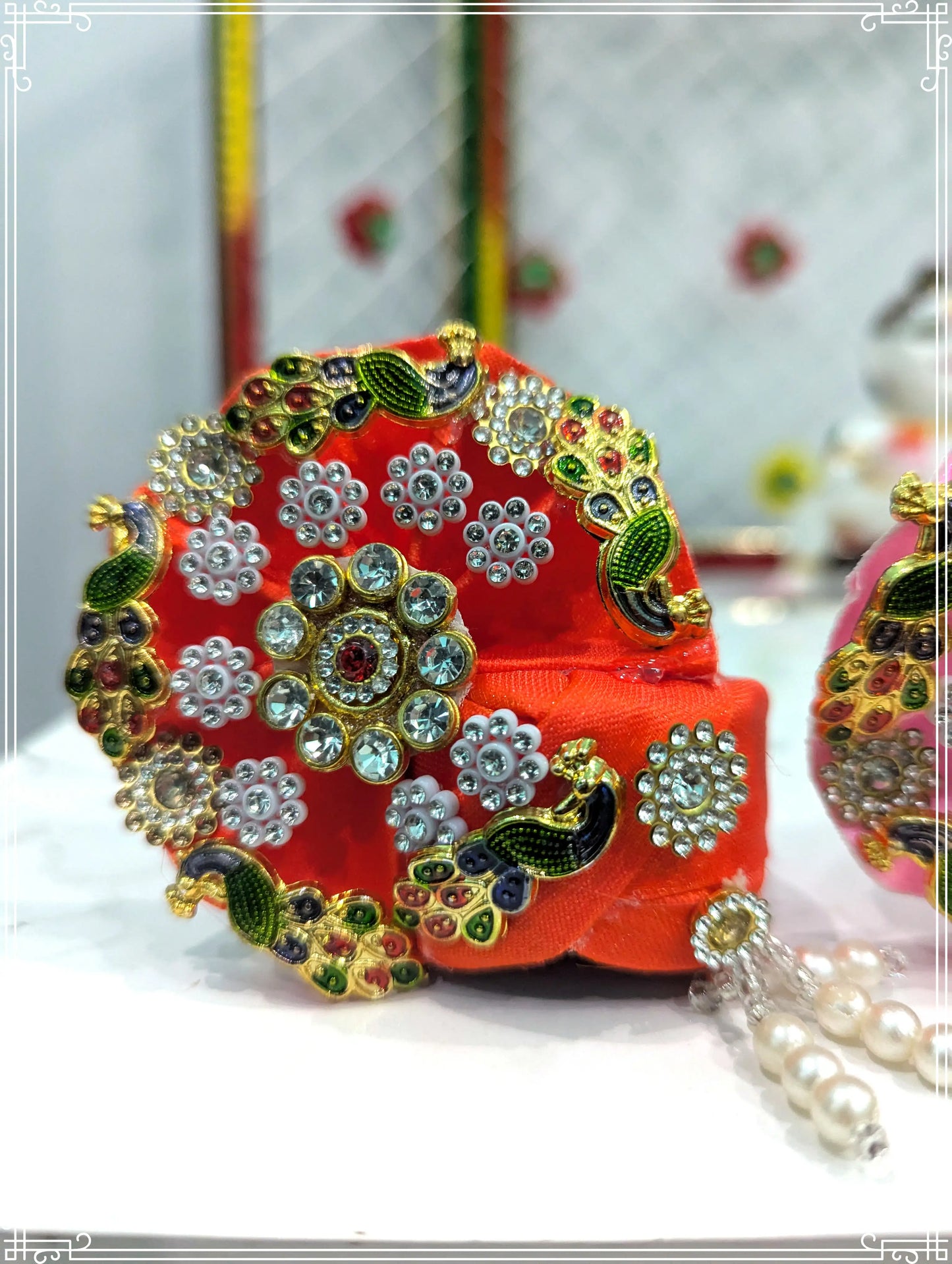 Pagdi for Laddu Gopal Size 4-6 ( Pack of 4)
