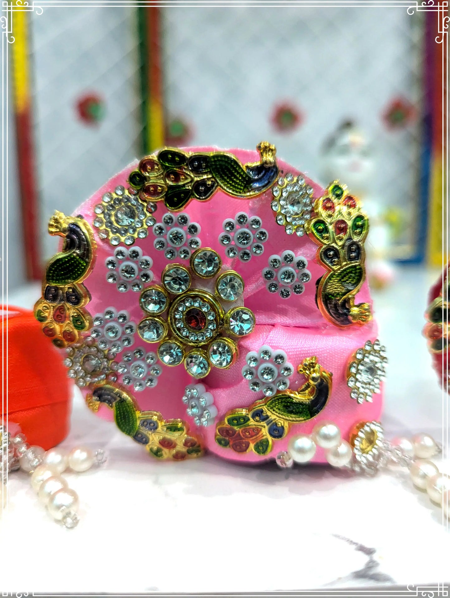 Pagdi for Laddu Gopal Size 4-6 ( Pack of 4)