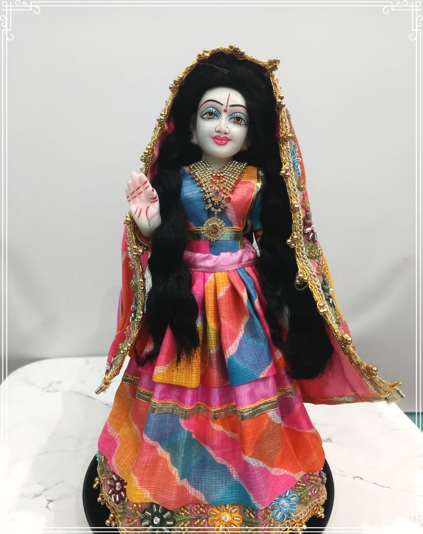12 Inch Radha Rani Artificial Hair