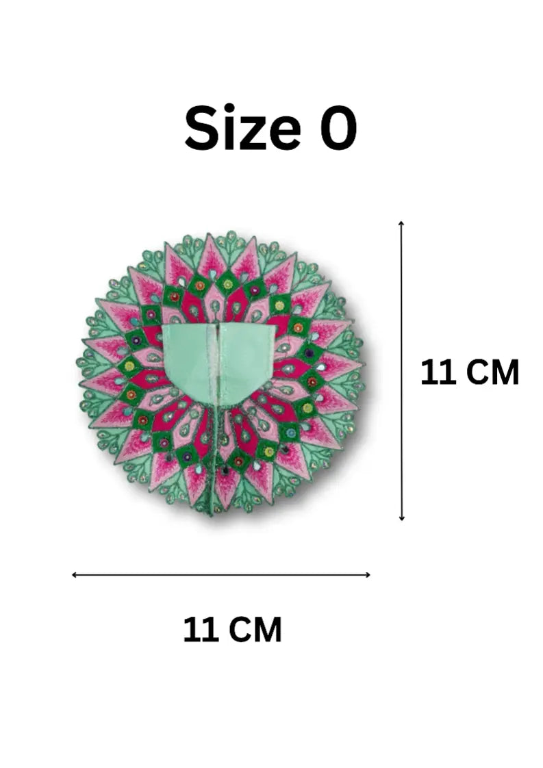 Laddu Gopal Dress Size Chart for Size 0