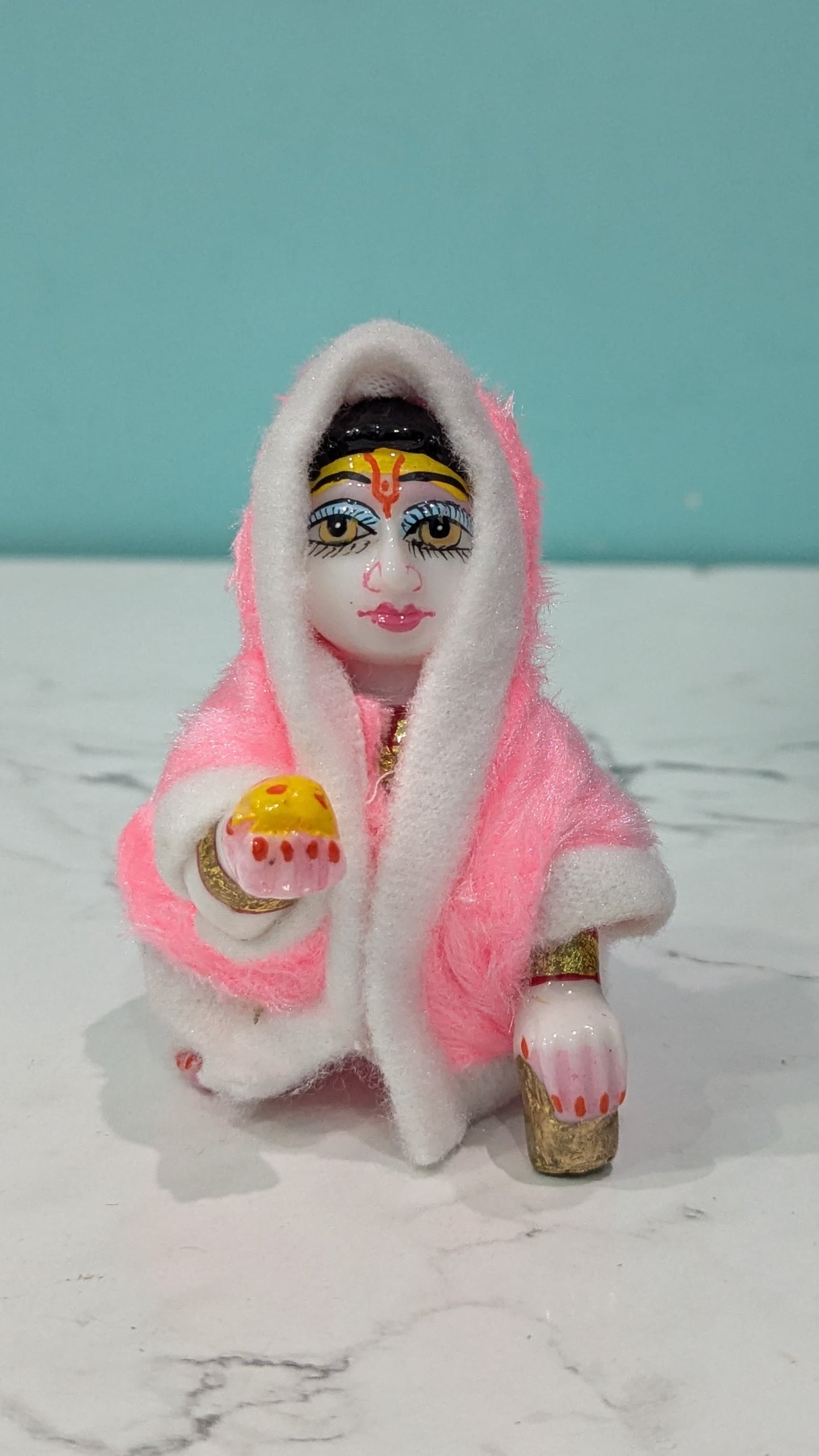 Laddu Gopal Winter Night Dress Size 2-3 ( Pack of 4 )