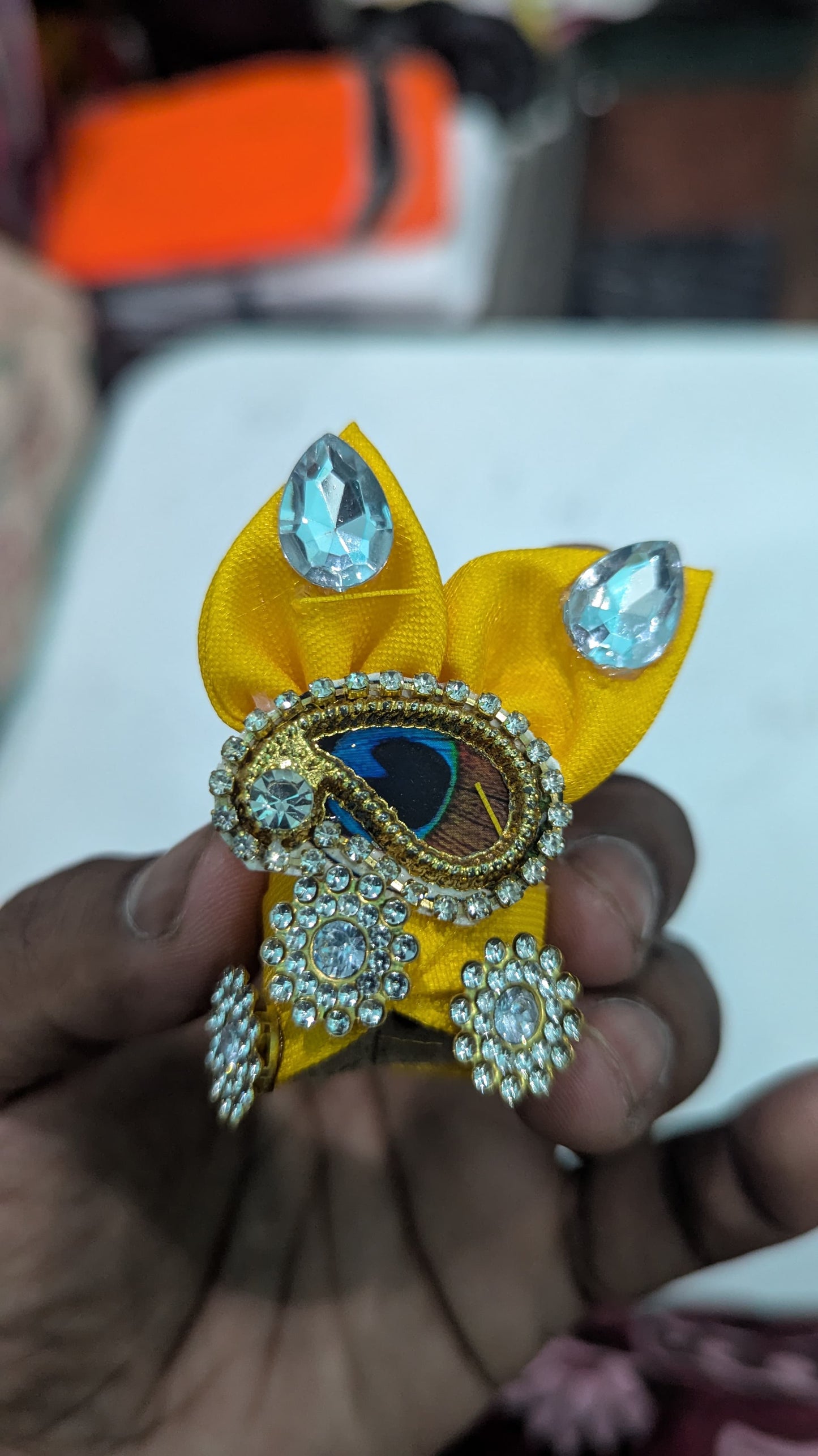 Pack of 2 Laddu Gopal Pagdi Size 1