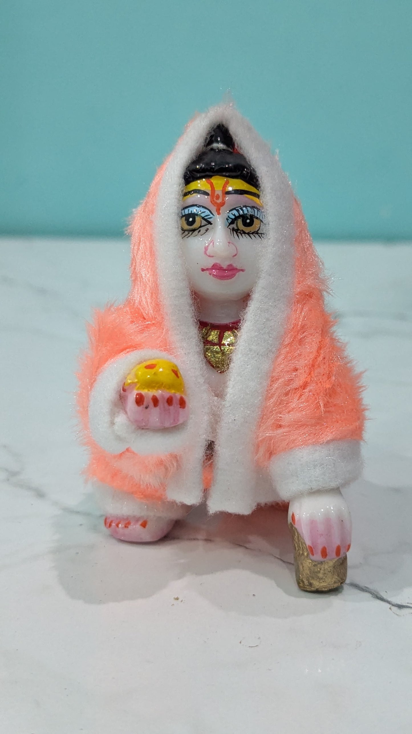Laddu Gopal Winter Night Dress Size 2-3 ( Pack of 4 )