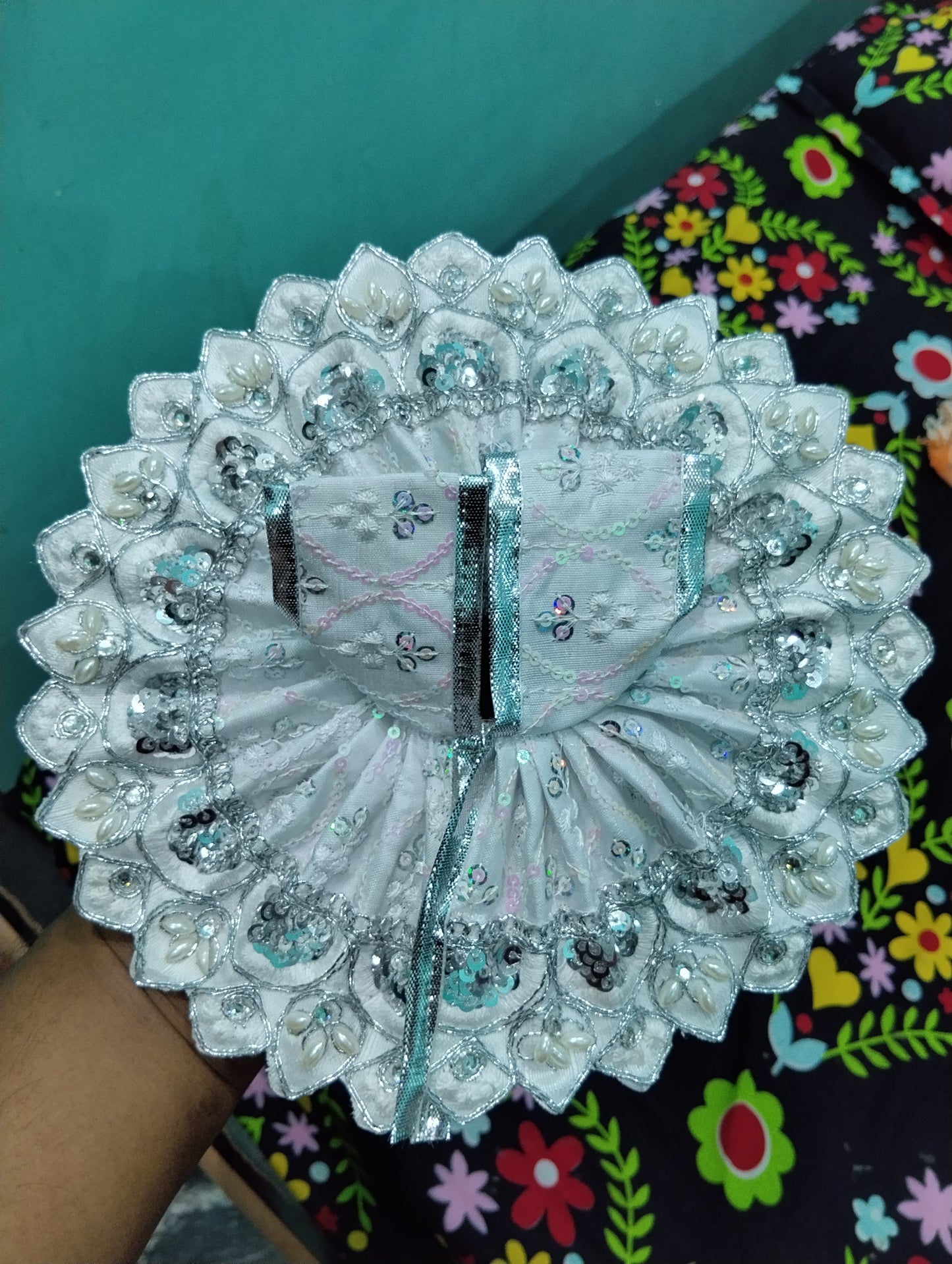 Sharad Purnima Dress Laddu Gopal Size 1 & 4 ( Dress only )