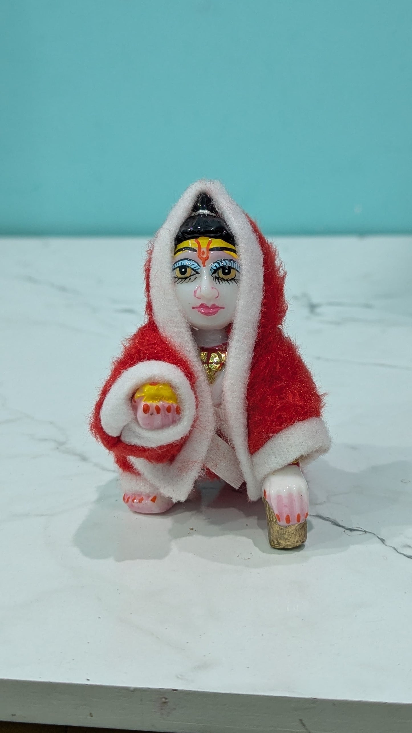 Laddu Gopal Winter Night Dress Size 2-3 ( Pack of 4 )