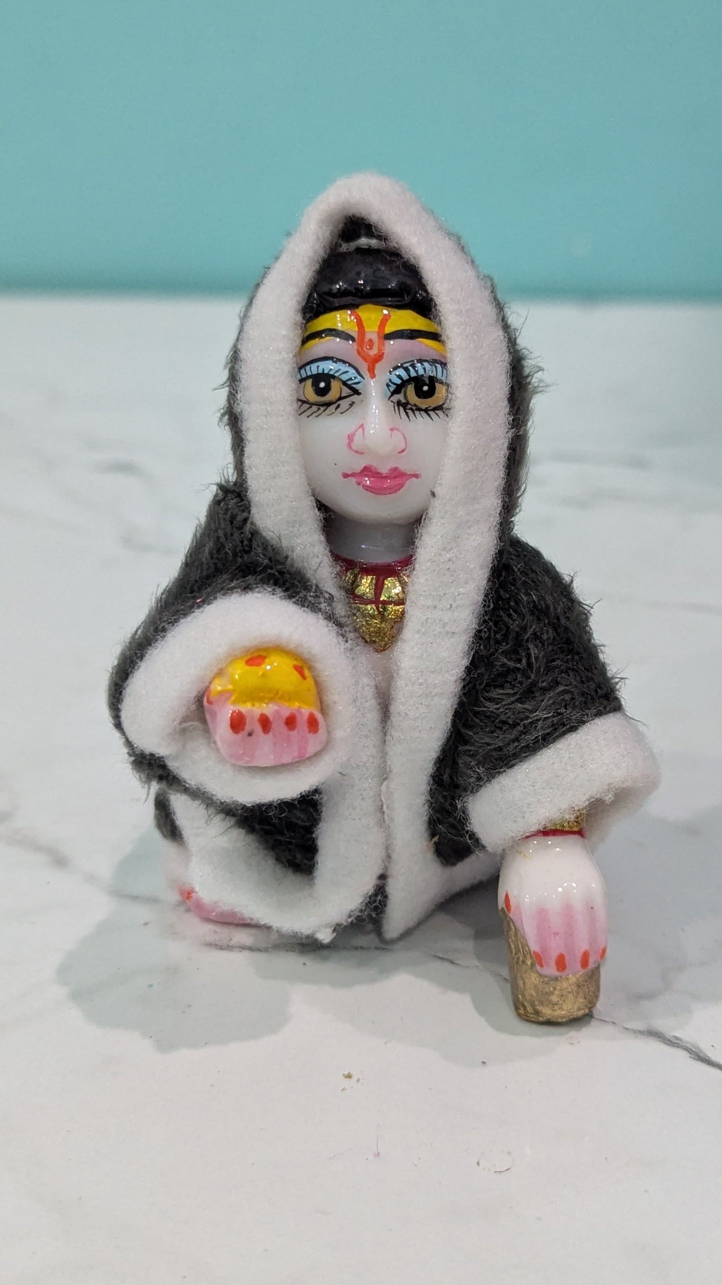 Laddu Gopal Winter Night Dress Size 2-3 ( Pack of 4 )