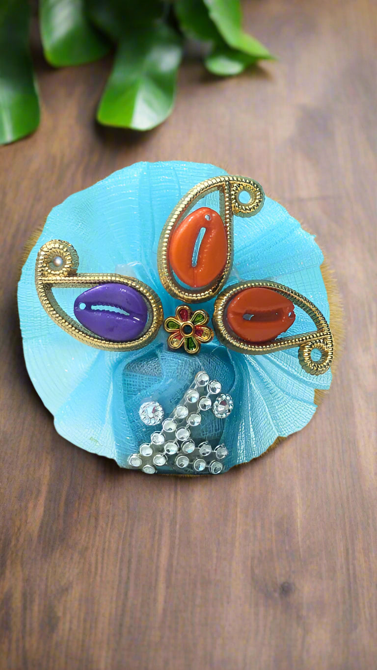 Laddu Gopal Pagdi Size 1 ( Pack of 4 )