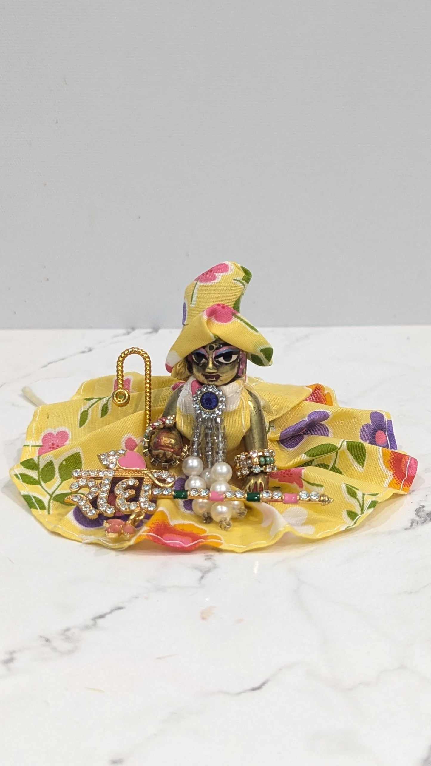 Laddu Gopal Frock Dress Size 0 ( Pack of 4 )