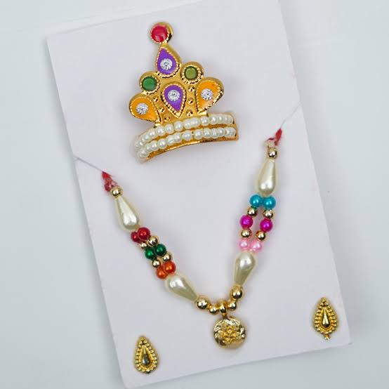 Laddu Gopal Sringar Set Size 0 ( Pack of 2)