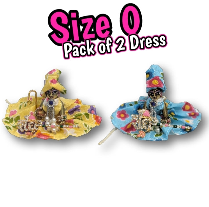 Laddu Gopal Dress Size 0 ( Pack of 2)