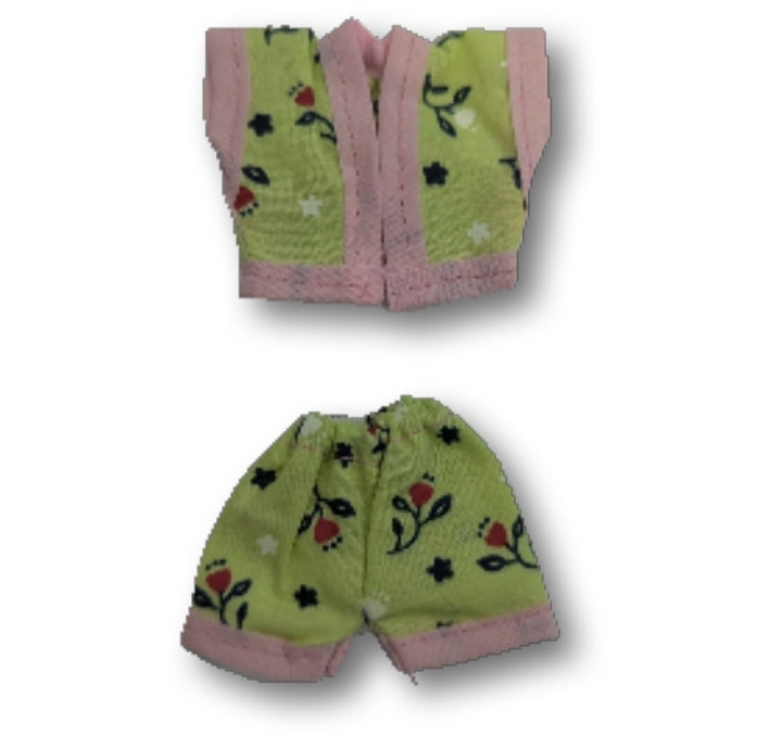 Laddu Gopal Night Dress Size 0-6 Pack of 4