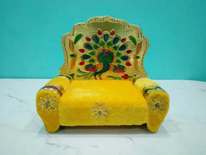 Singhasan for Gopal Ji Size 0 Colour Yellow