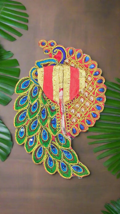 Pack of 6 Laddu Gopal Mor Pankh Design Dress Size 0