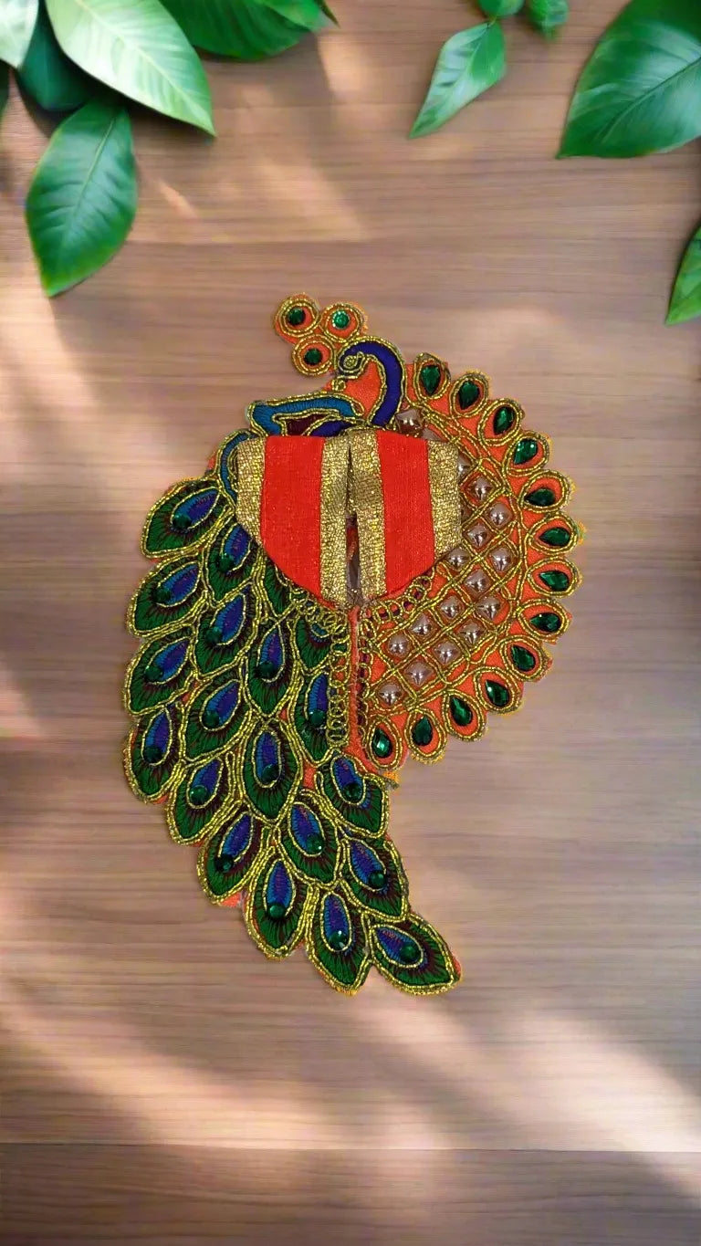 Pack of 6 Laddu Gopal Mor Pankh Design Dress Size 0