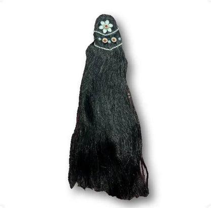 Artificial Hair for 12 Inches Radha Rani Idol (1 Pc)