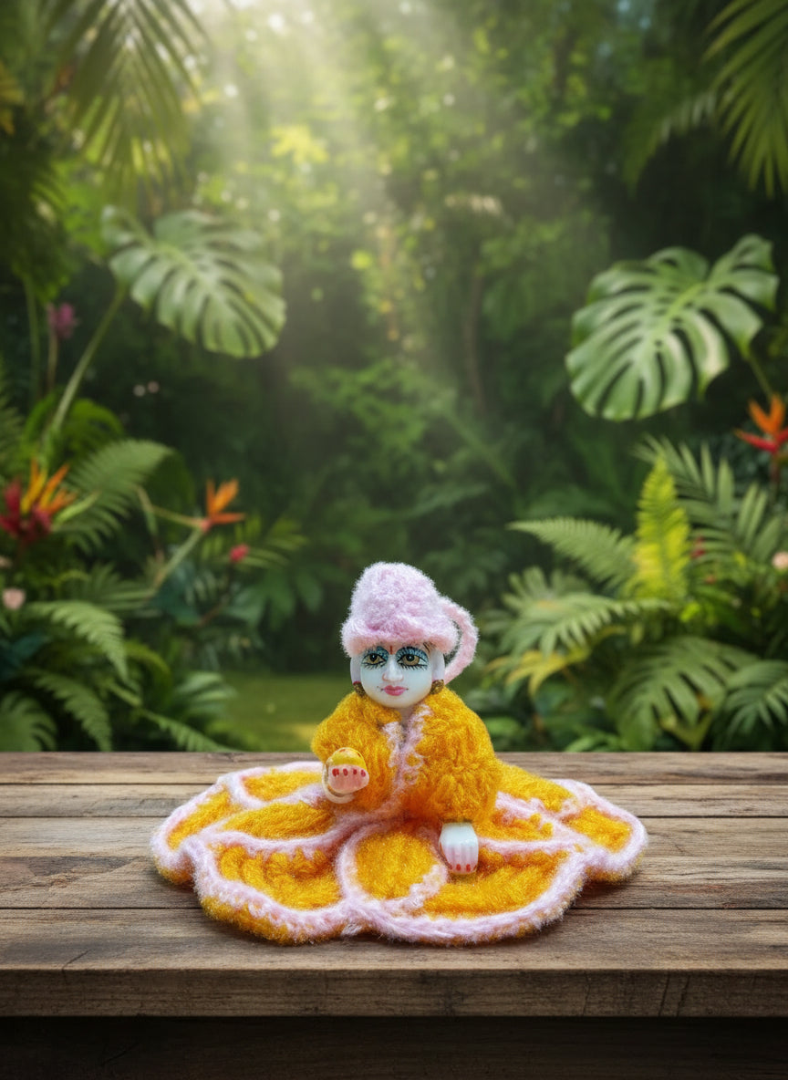 jungle background, wooden table, product on table, tropical plants, professional product photography