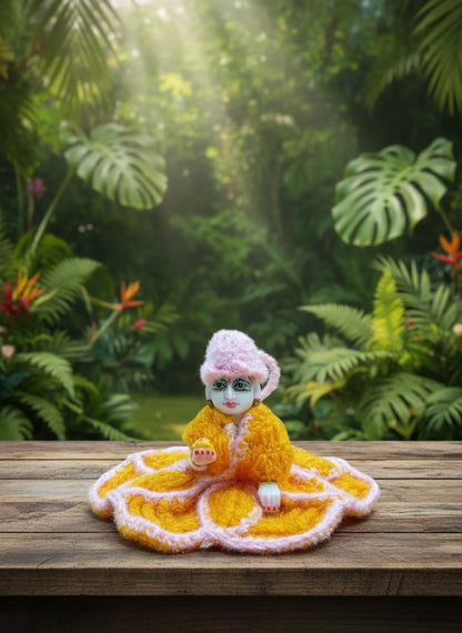 jungle background, wooden table, product on table, tropical plants, professional product photography