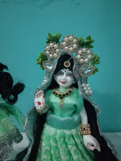 9 Inch Radha Krishna Dress
