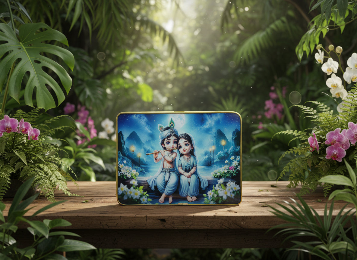 Radha Krishna Photo Frame 12x9 Inch