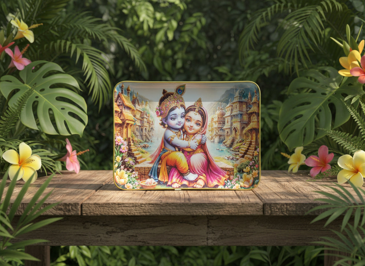 Radha Krishna Photo Frame 12x9 Inch