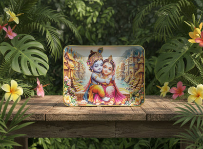 Radha Krishna Photo Frame 12x9 Inch
