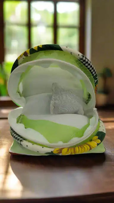 Laddu Gopal Mosquito Net Colour Green