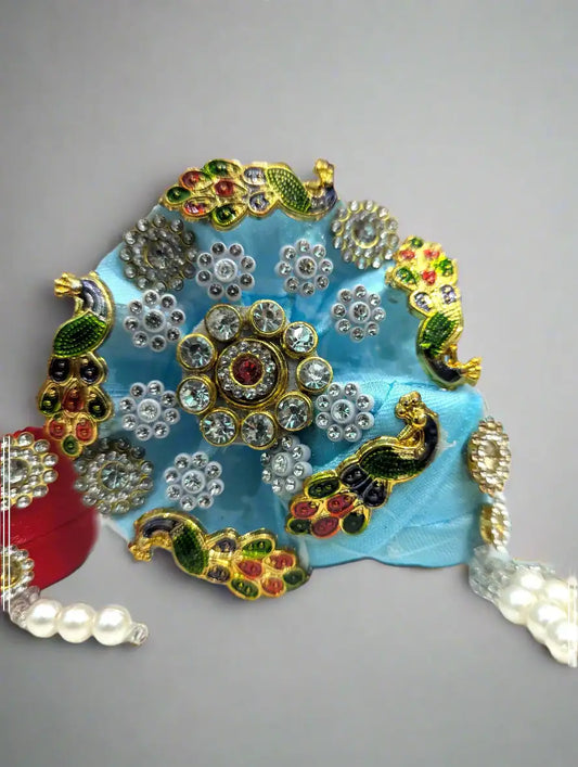 Pagdi for Laddu Gopal Size 4-6 ( Pack of 4)
