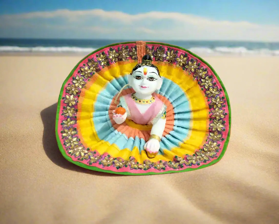 Pack of 2 Laddu Gopal Dress Size 4-5 Number