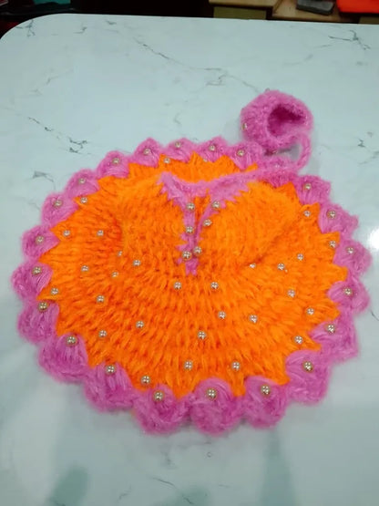 5 Number Gopal Ji, Kanha Ji, Thakur Ji Winter Woolen Dress