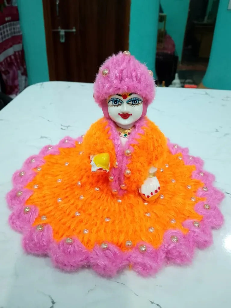 5 Number Gopal Ji, Kanha Ji, Thakur Ji Winter Woolen Dress