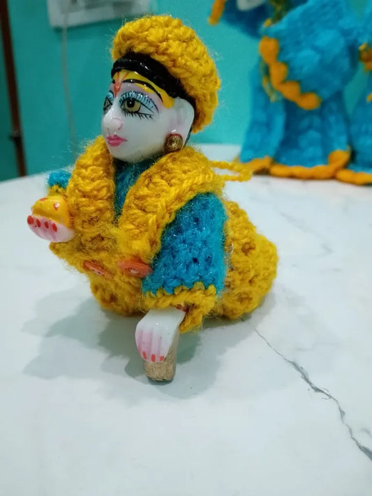 Gopal Ji Jump Suite Size 3-4 (Laddu Gopal Winter Dress)