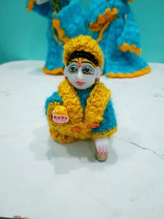 Gopal Ji Jump Suite Size 3-4 (Laddu Gopal Winter Dress)
