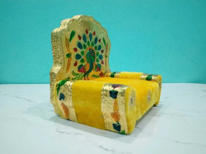Singhasan for Gopal Ji Size 0 Colour Yellow