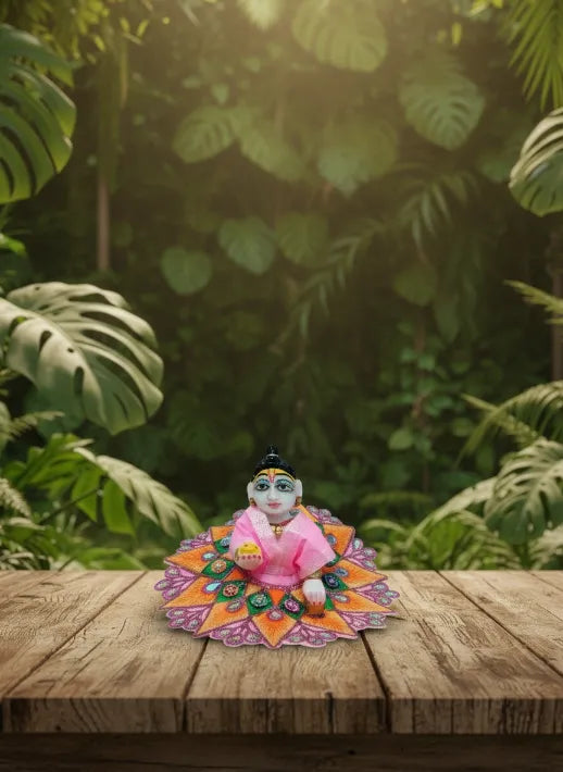 Laddu Gopal Dress Surat Design Size 2 Number