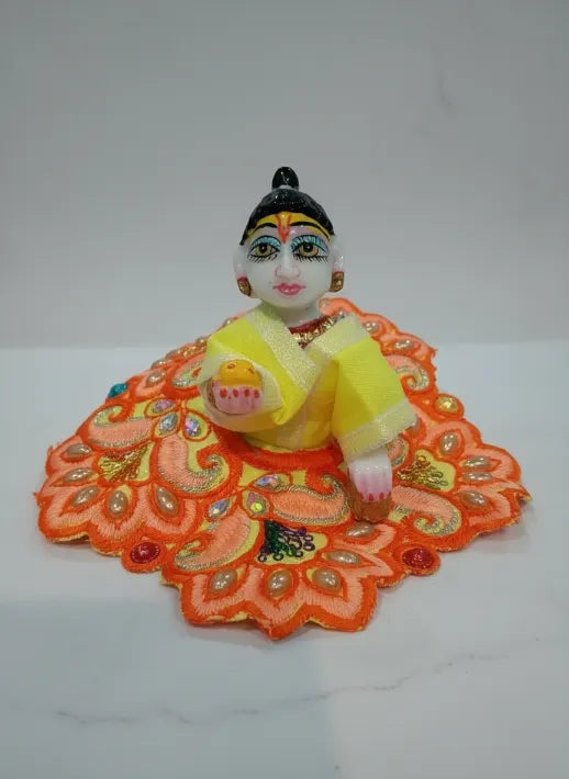 Laddu Gopal Dress Size 2 Number