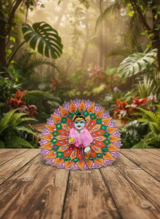 Laddu Gopal Dress Surat Design Size 6 Number