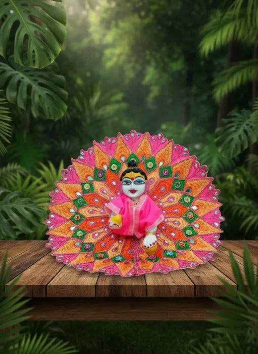 Laddu Gopal Dress Surat Design Size 6 Number