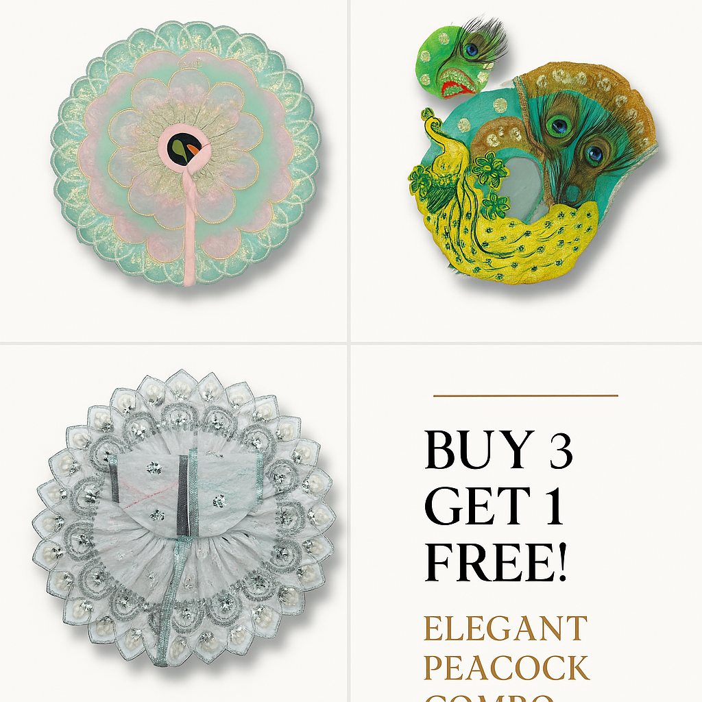 Elegant Peacock Combo Promotional Layout