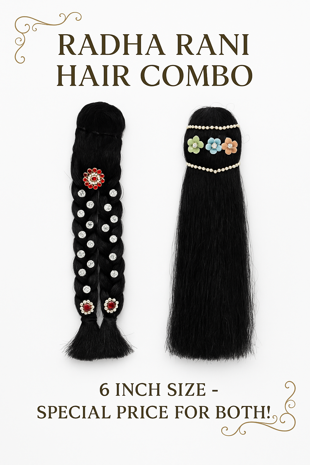 Radha Rani Hair Combo Promotional Layout